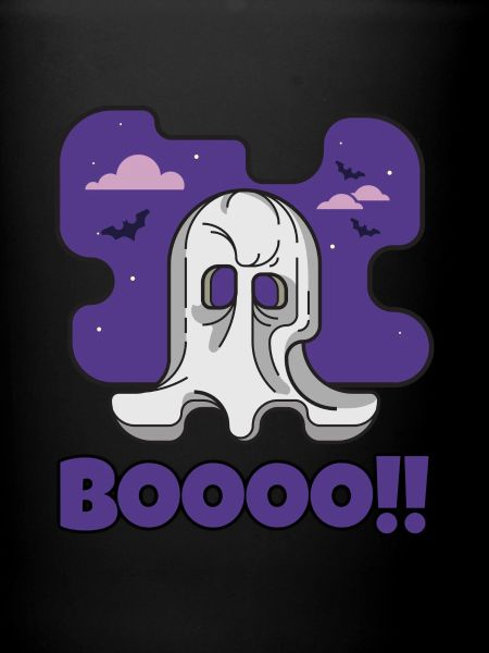 Booo fantôme Halloween effrayant