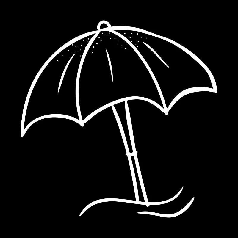 Parasol summer beach icon gift idea