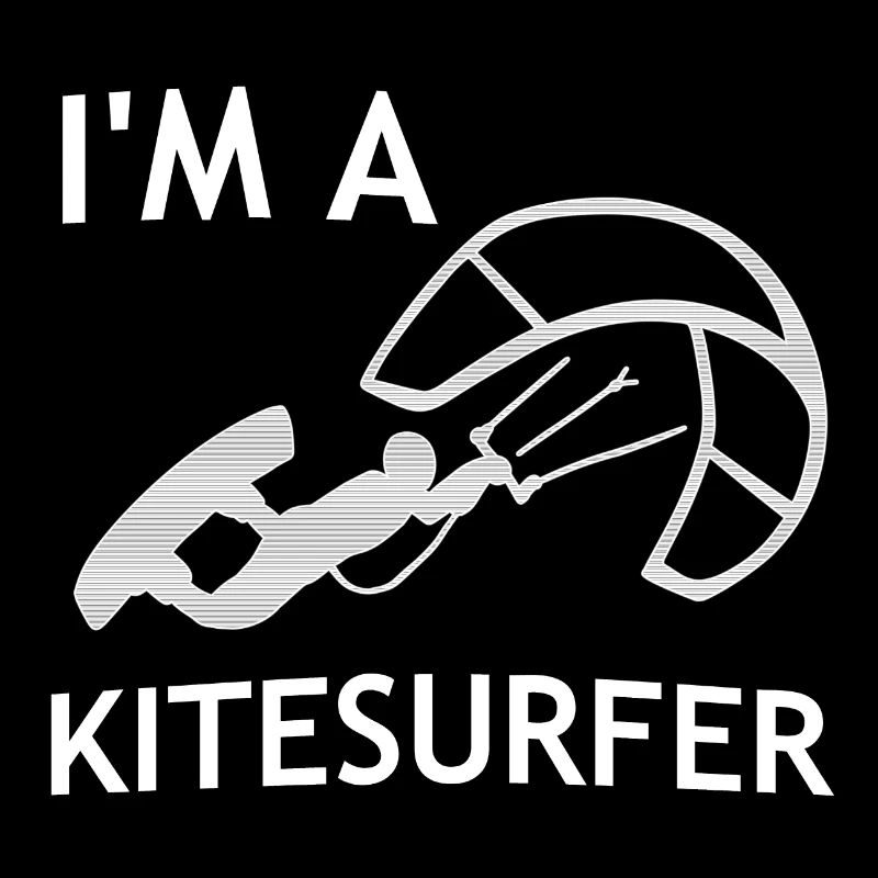 Ich bin ein Kitesurfer