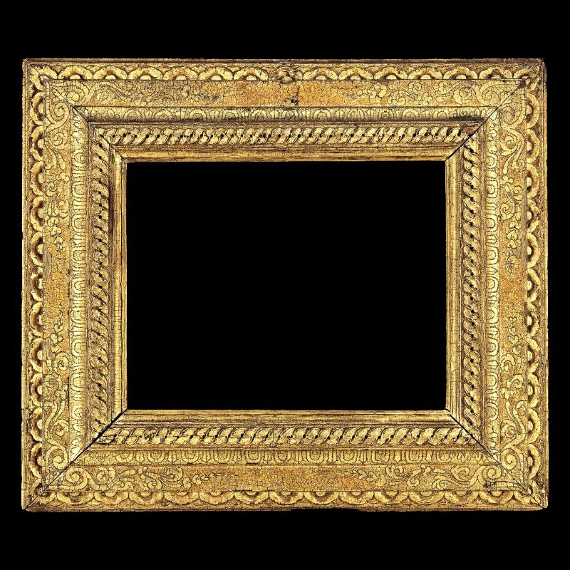 🖼️ Blaßgoldener Bilderrahmen