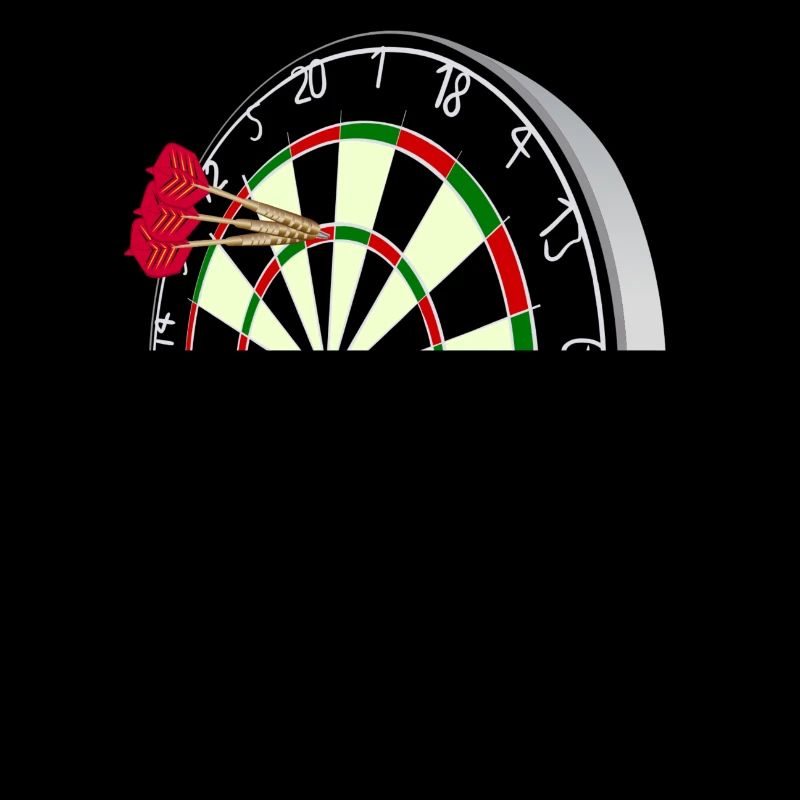 TRAINING TRAINING TRAINING - DART Darts-Motiv