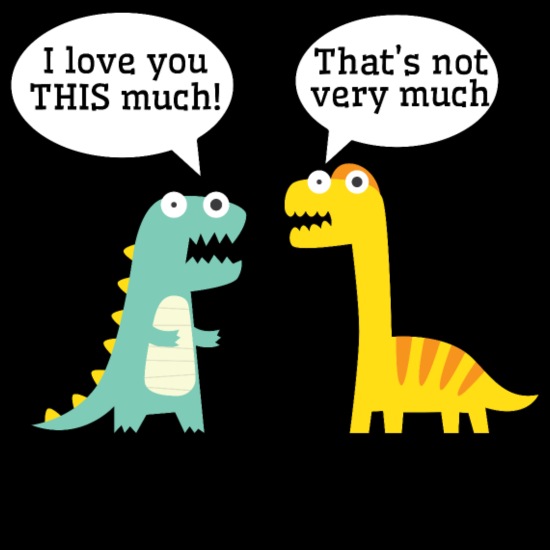 Dichos divertidos dinosaurios: te amo mucho' Taza | Spreadshirt