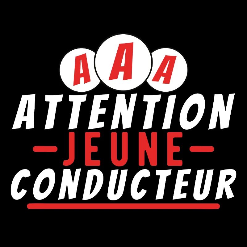 Attention young driver. t-shirt allowed humor