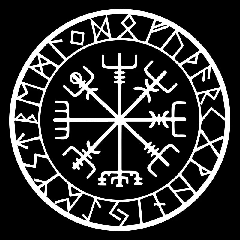 Wikinger Vegvisir Runen