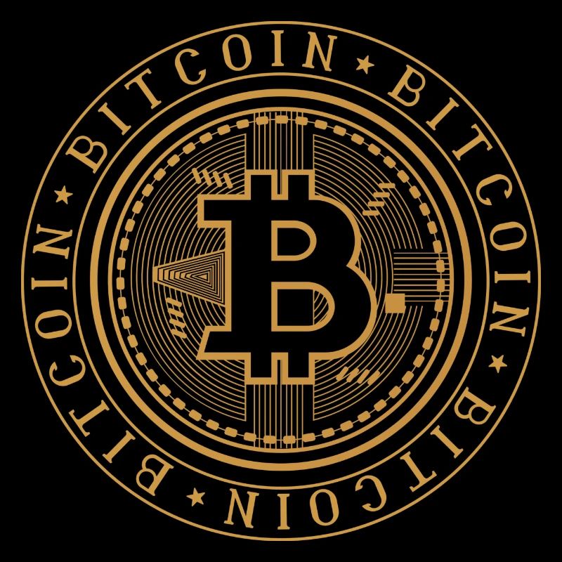 Bitcoin BTC Crypto Blockchain Coin Exchange Circuit Board