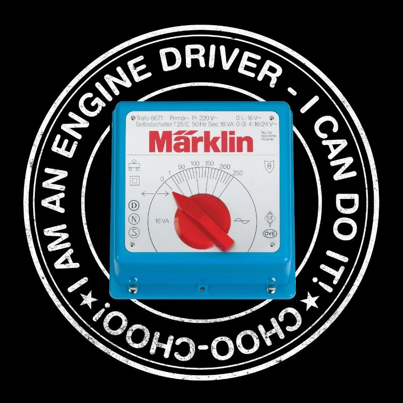 Märklin Engine Driver Lokführer Typographie