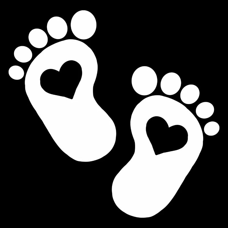 Bébé coeur parents enceintes bébé pieds mignon