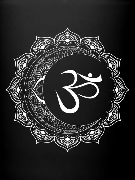 Om, Moon Mandala