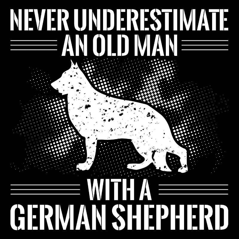 GERMAN SHEPHERD | OLD MAN