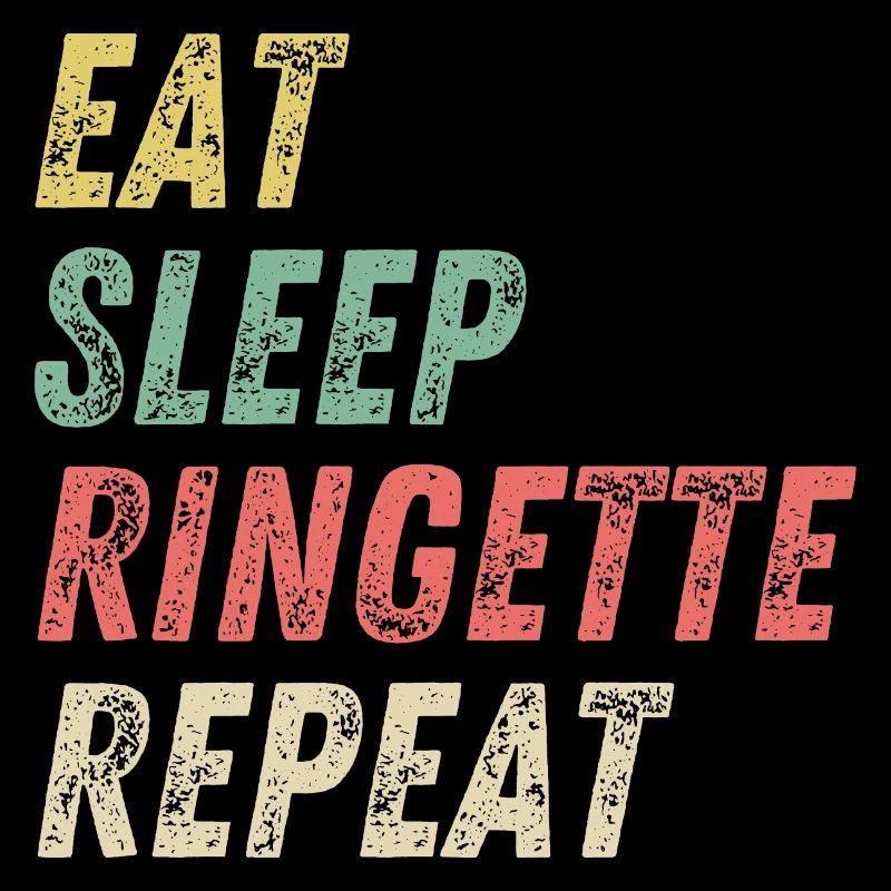 Ringette Lover, Eat Sleep Ringette Repeat