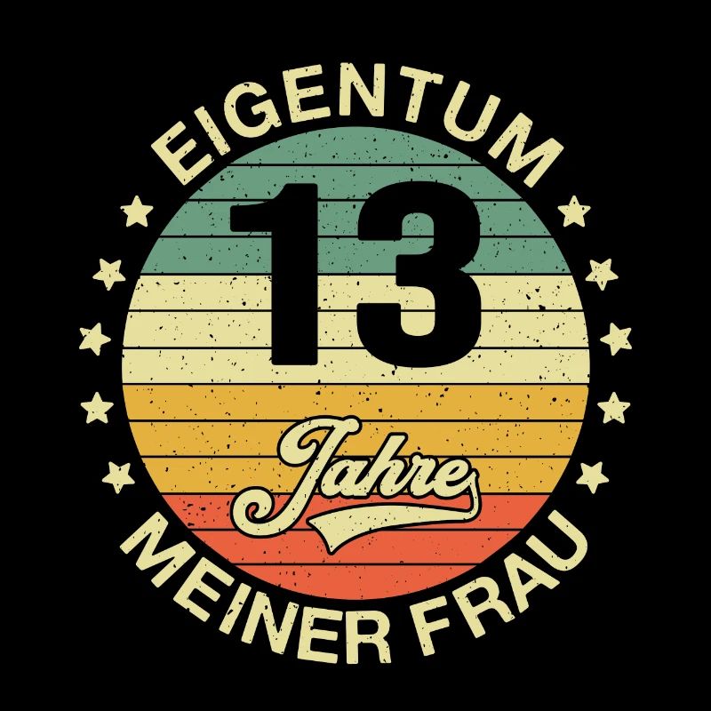 13 Hochzeitstag Spitzenhochzeit Ehemann Geschenk