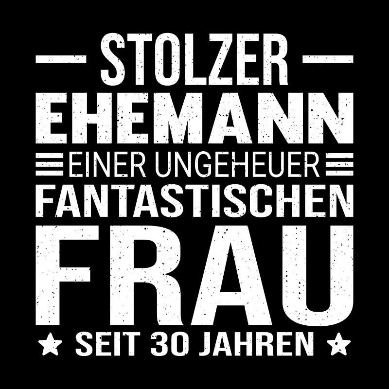 30 Hochzeitstag Perlenhochzeit Geschenk Ehemann