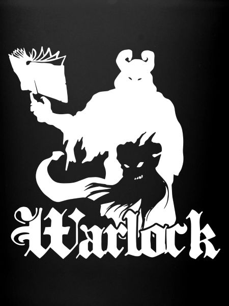 RPG Warlock Silhouette