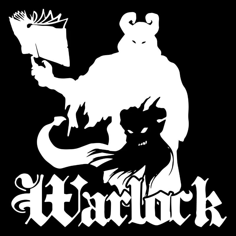RPG Warlock Silhouette