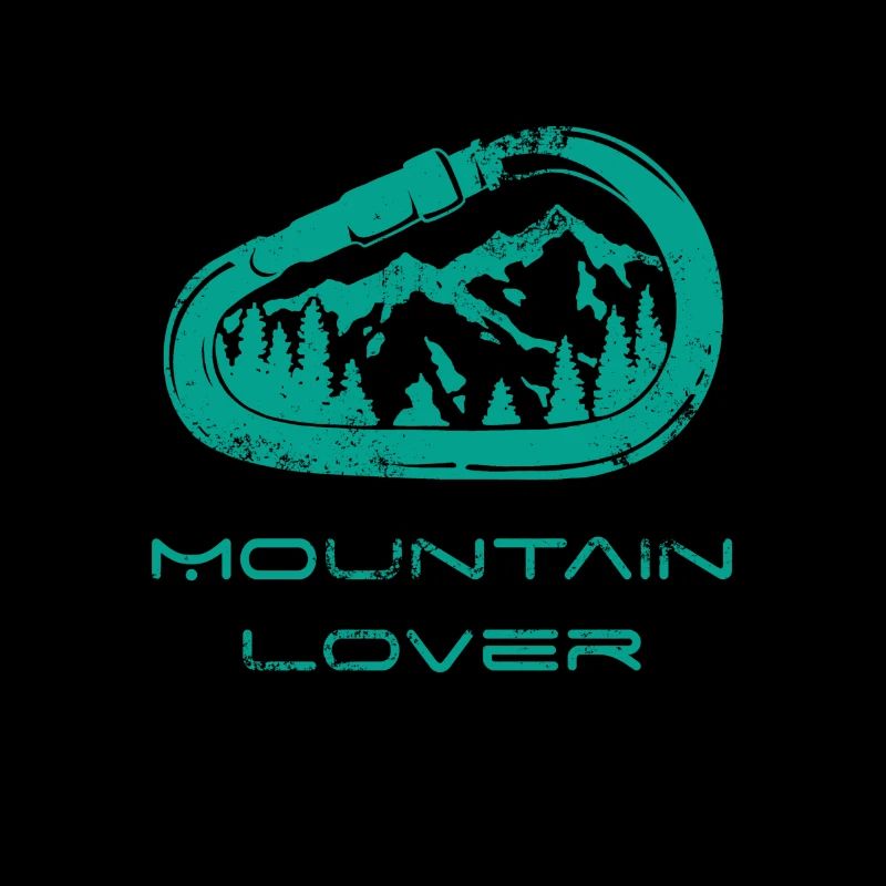 Mountain-loving carabiner