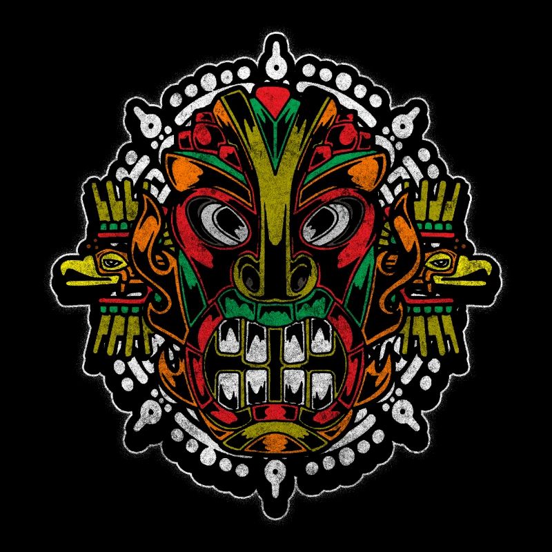 Azteken Pyramide Maori