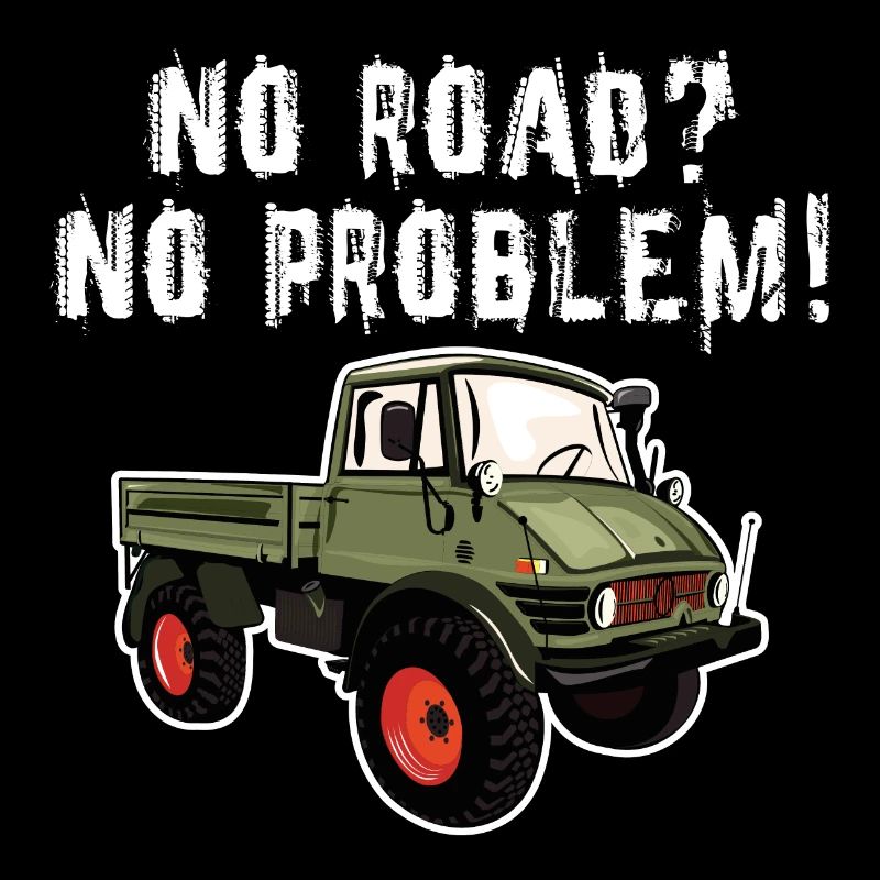 Pas de route? Aucun problème! Unimog - Tout-terrain - Oldtimer