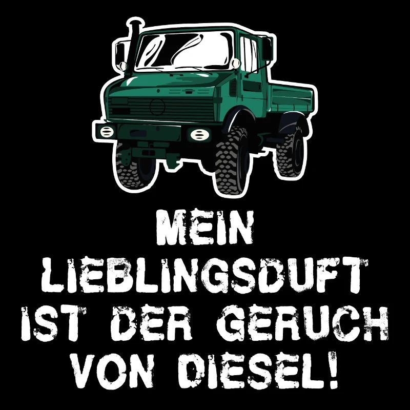 Mein Lieblingsduft ist Diesel! Unimog - Oldtimer