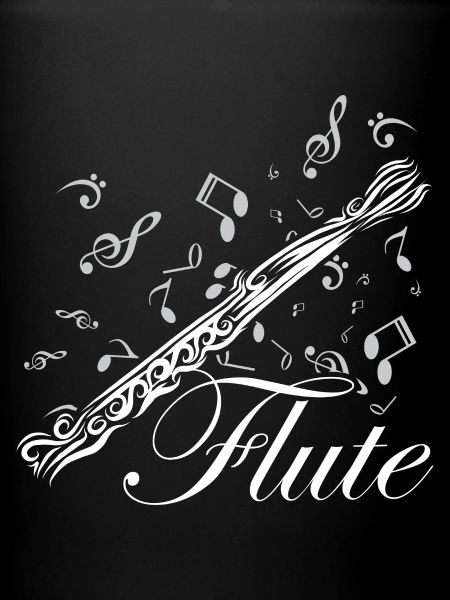 Music Notes Flute