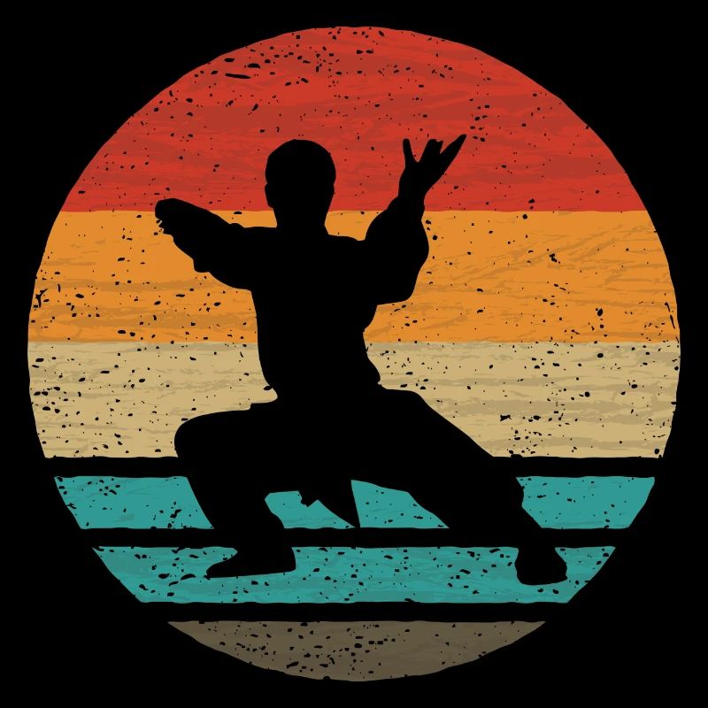 Kampfsport Retro Style Vintage