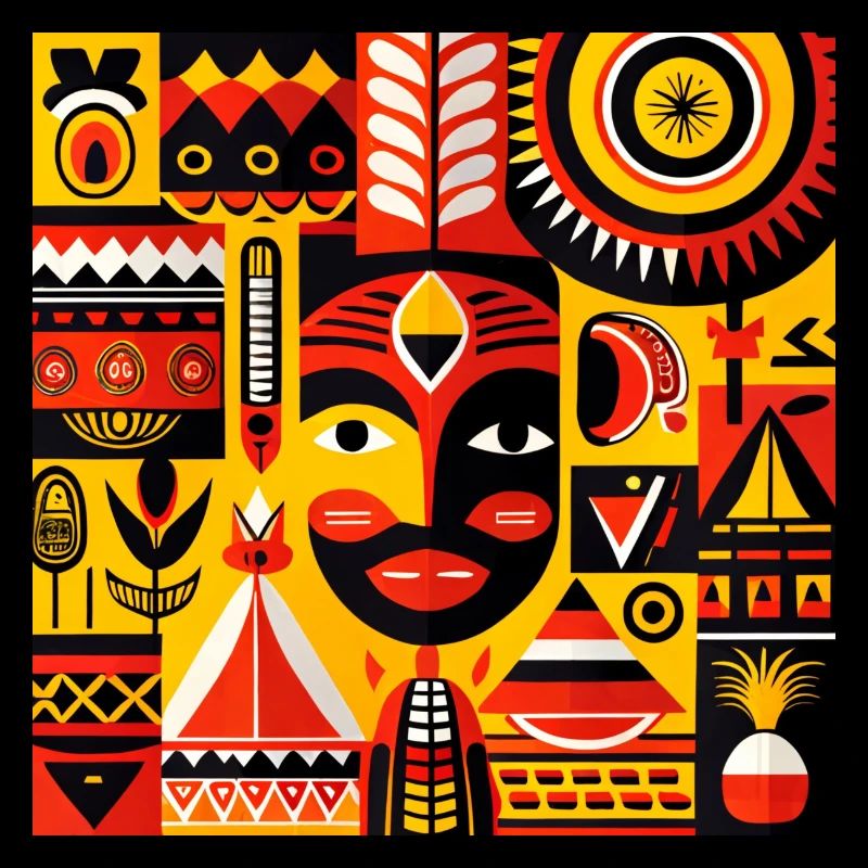 Geometric Folk Art