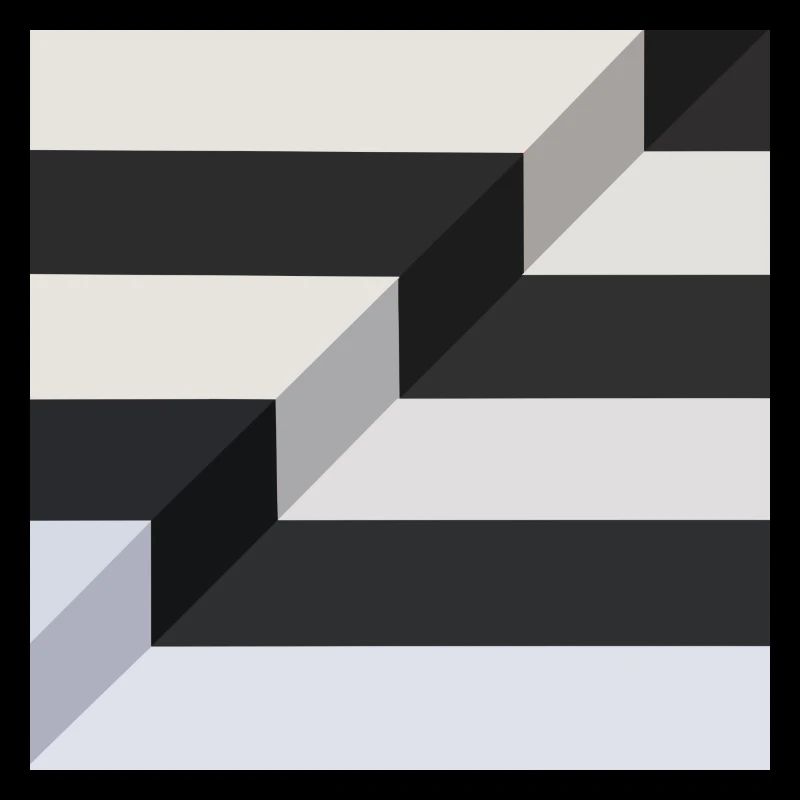 Niveau Minimalisme Noir & Blanc