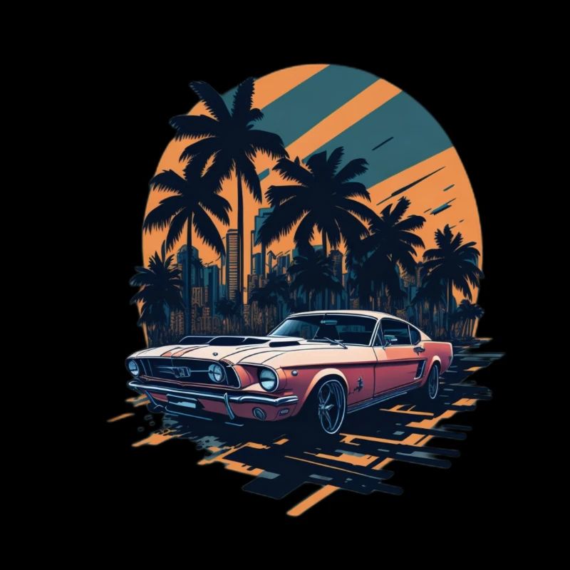 Muscle Car de plage