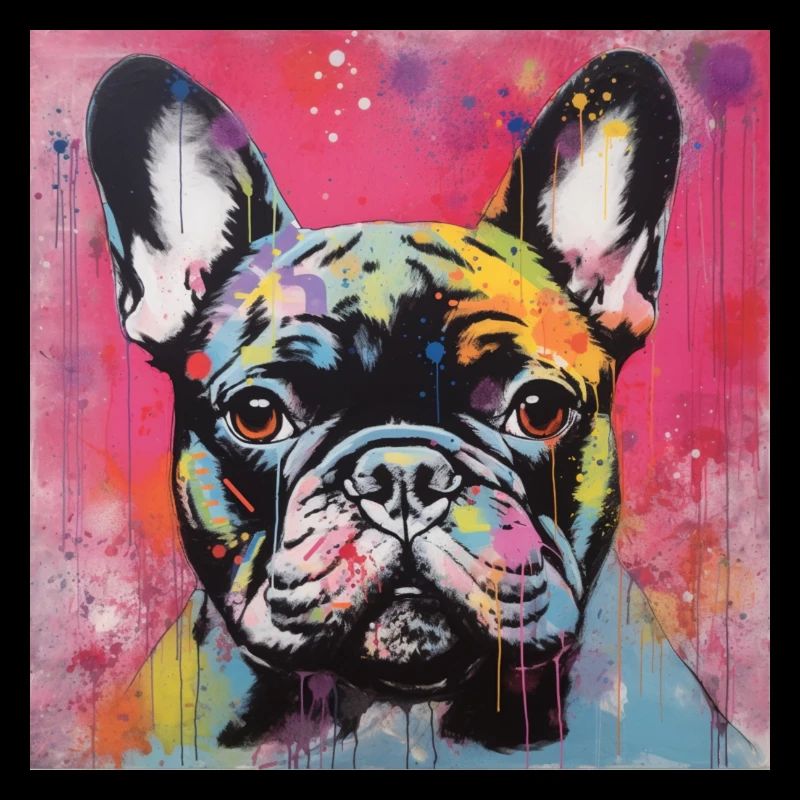 BOULEDOGUE FRANÇAIS STREET ART
