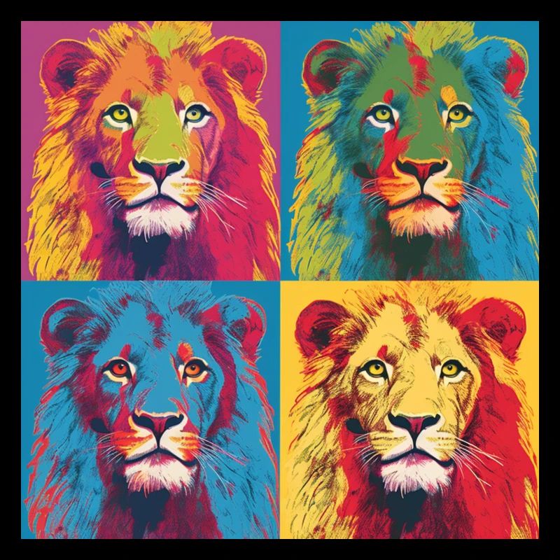 LION POP ART