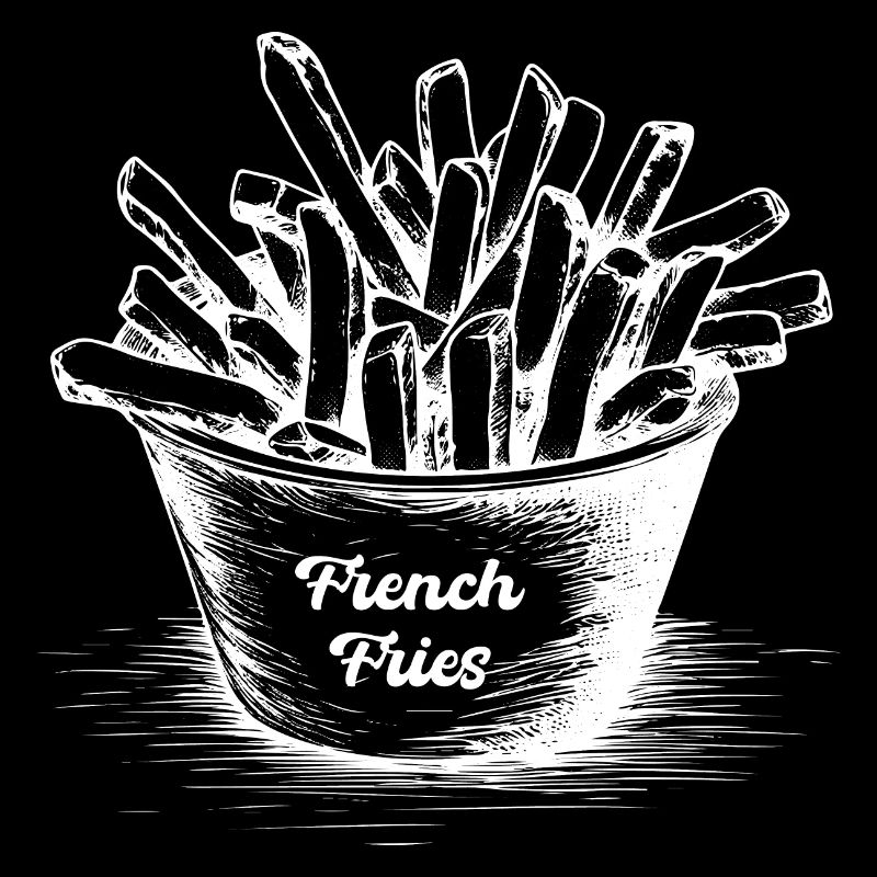 Dessin de frites