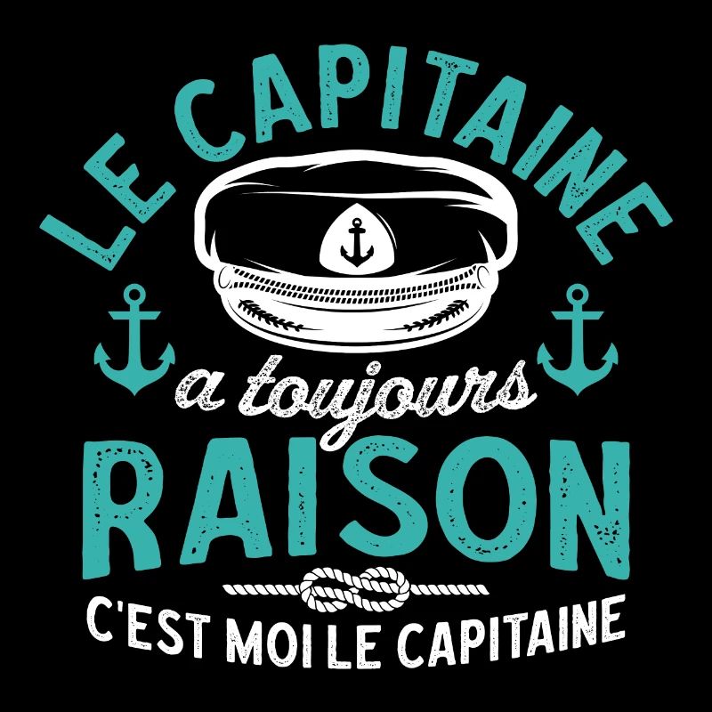 C'est moi le capitaine t-shirt capitaine