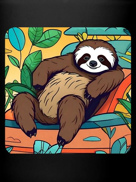 Relaxed sloth