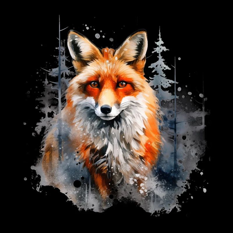 Rotfuchs, Schnee