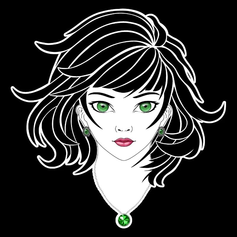 Gothic Anime Mädchen