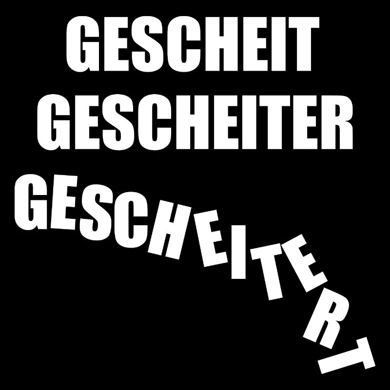gescheit gescheiter gescheitert, scheitern, klug