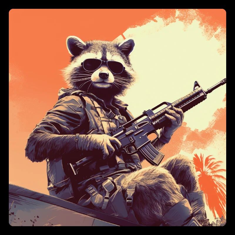 Raton laveur de l’armée
