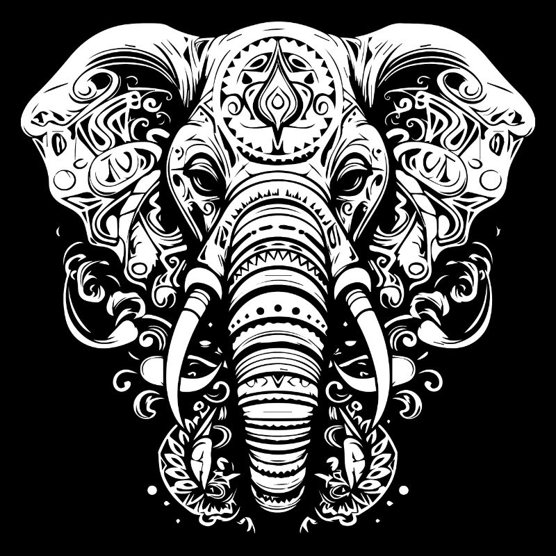 Elephant Mandala