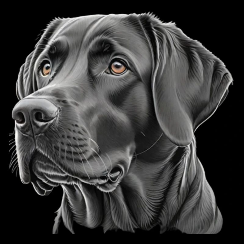Tête de Labrador