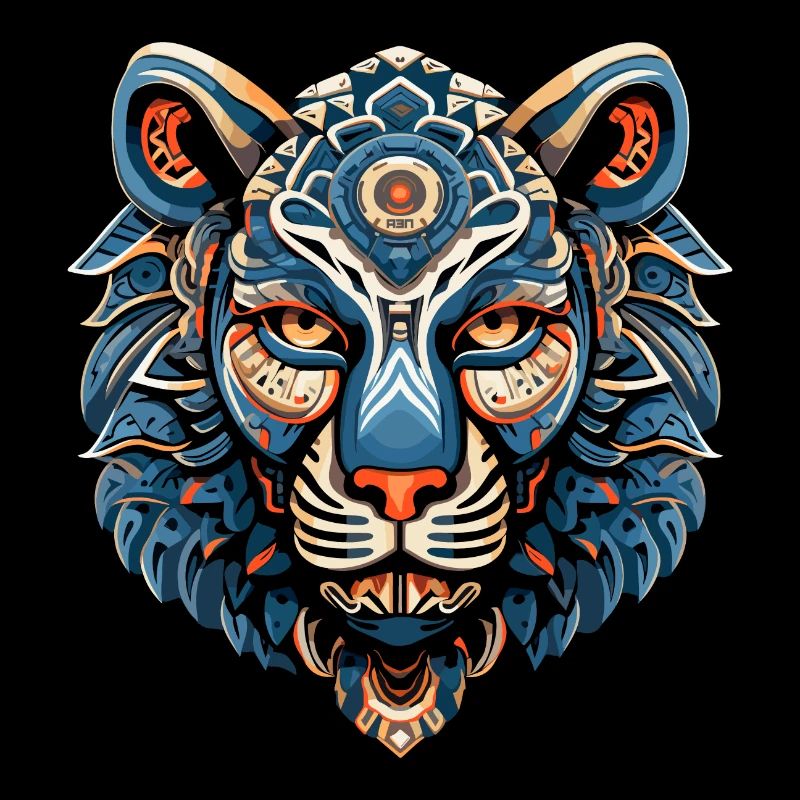Emblème de lion