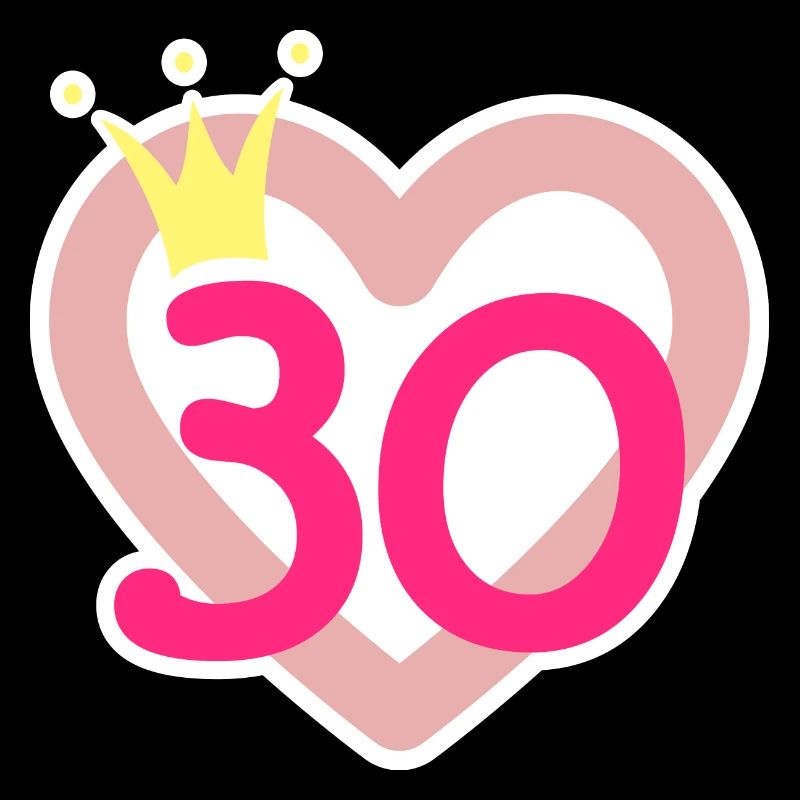 30th Birthday Princess Crown