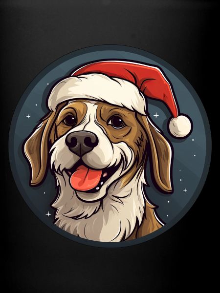 Chien de Noël