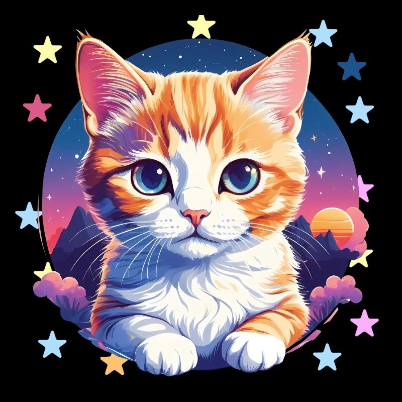Starlit Kitten Adventure