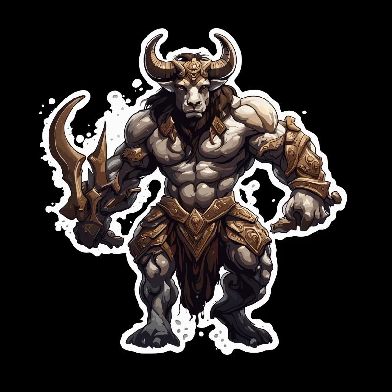 Minotaur / Greek Mythology / Creature