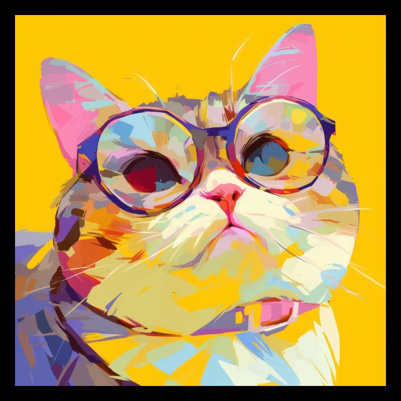 Chat, Motif De Chat