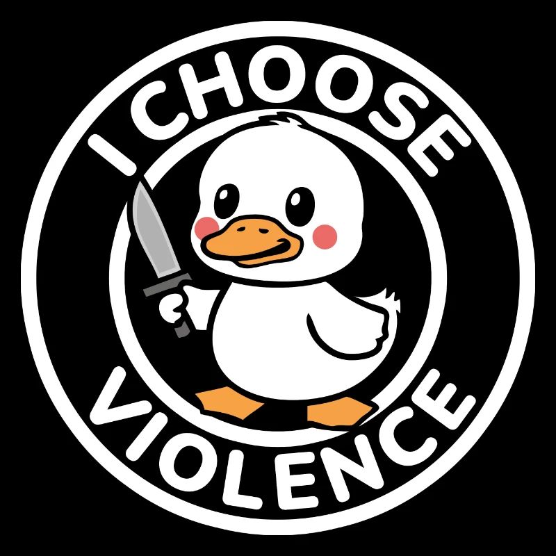 Je choisis la violence - Birb Vogel Meme
