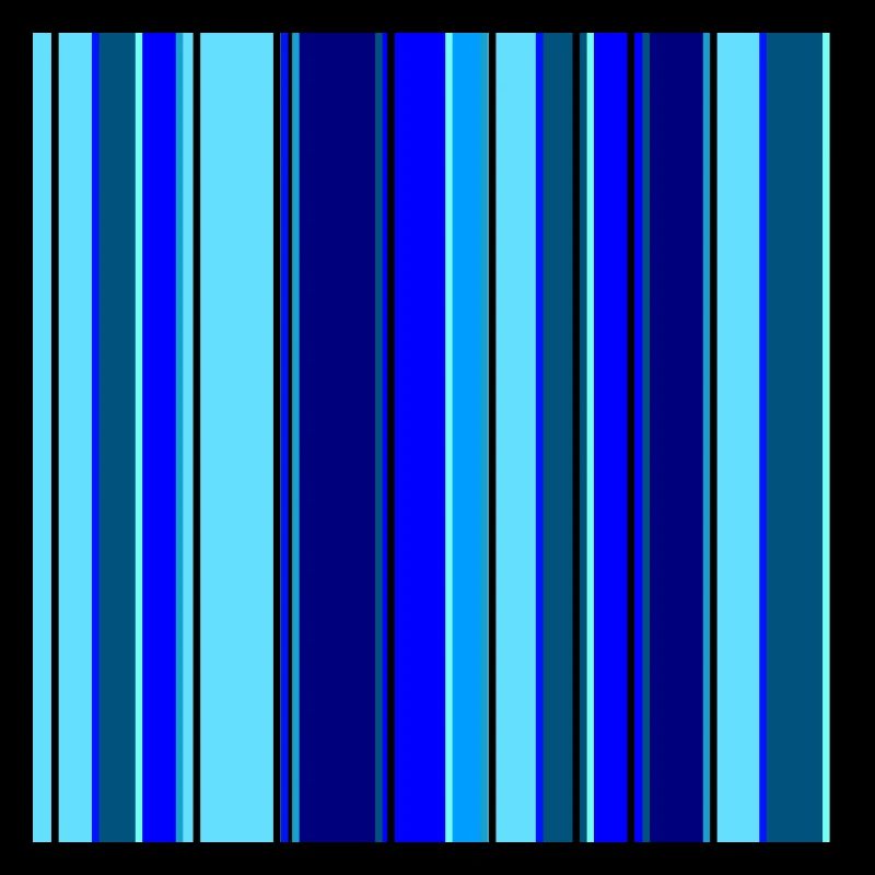 Bandes verticales de différentes nuances de bleu