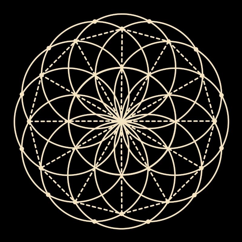 Sacred Geometry Flower