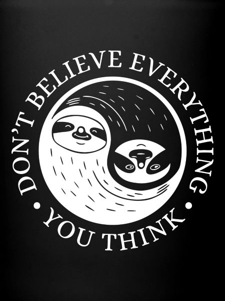Yin-Yang Faultier – Entspanntes Mindset