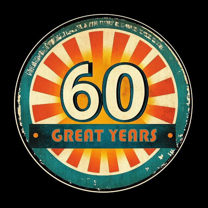 60 Great Years Geburtstag