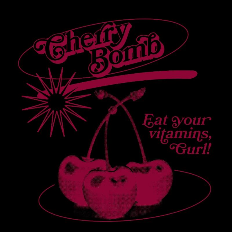 Explosion d’une bombe de cerise